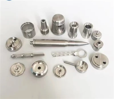 チタンの機械加工部品